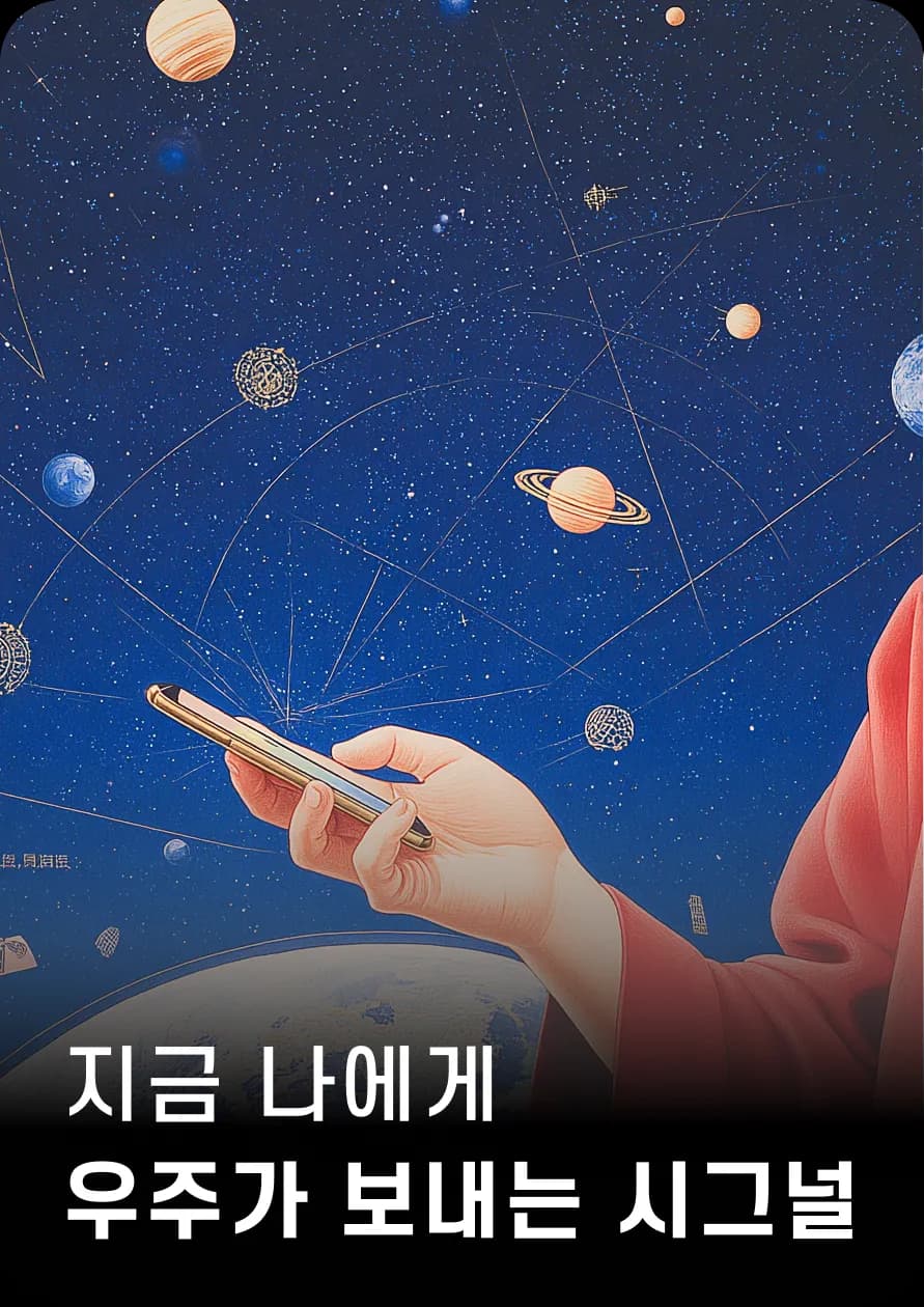 우주가 보내는
시그널